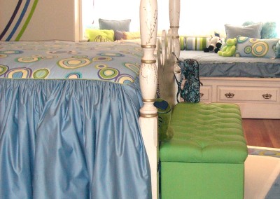 Bedroom Detail – Custom Bedding