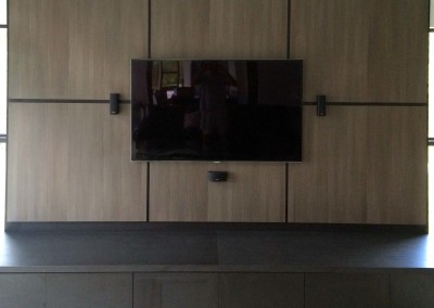 Custom AV Wall